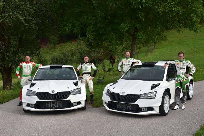 die beiden deutschen top rallye piloten starten beim wm heimspiel fuer skoda auto deutschland - Die beiden deutschen Top-Rallye-Piloten starten beim WM-Heimspiel für SKODA AUTO Deutschland