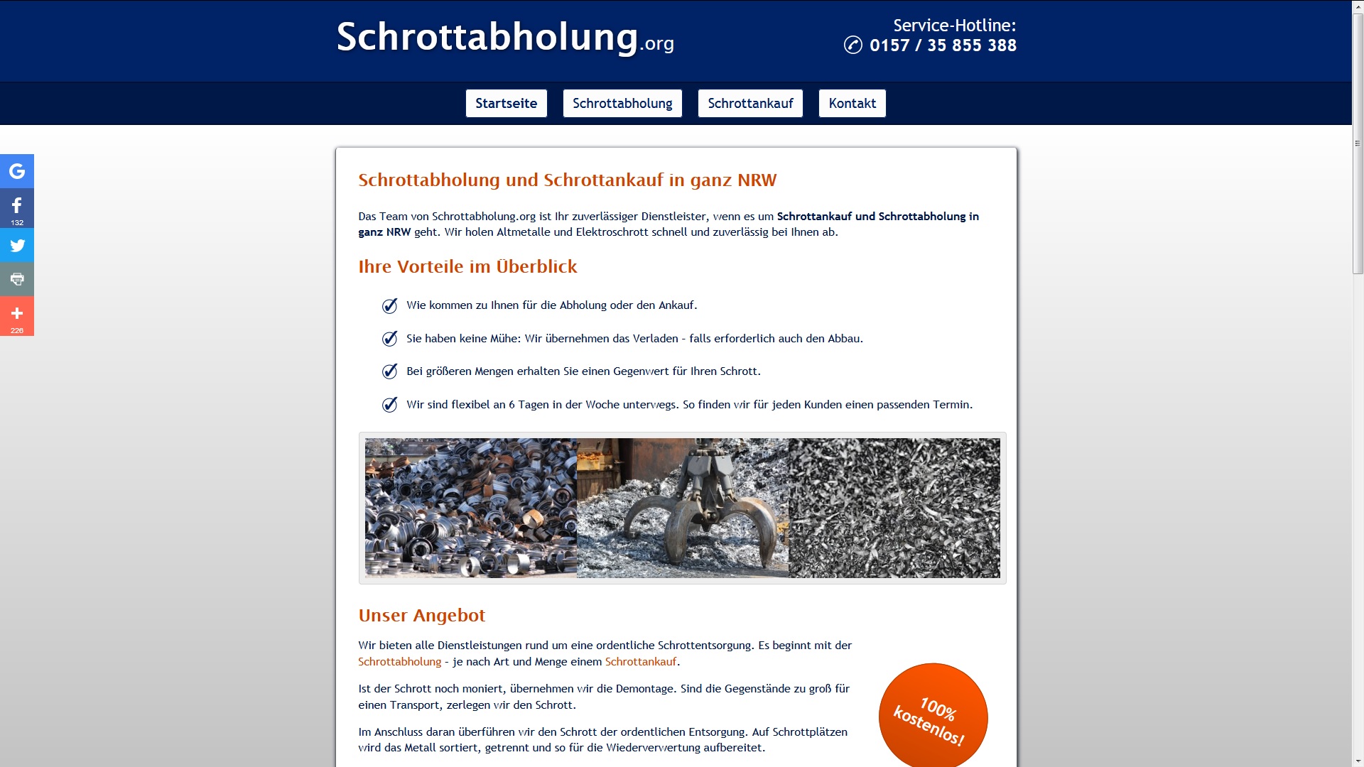 schrottabholung leverkusen 100 gratis - Schrottabholung Leverkusen : 100% Gratis