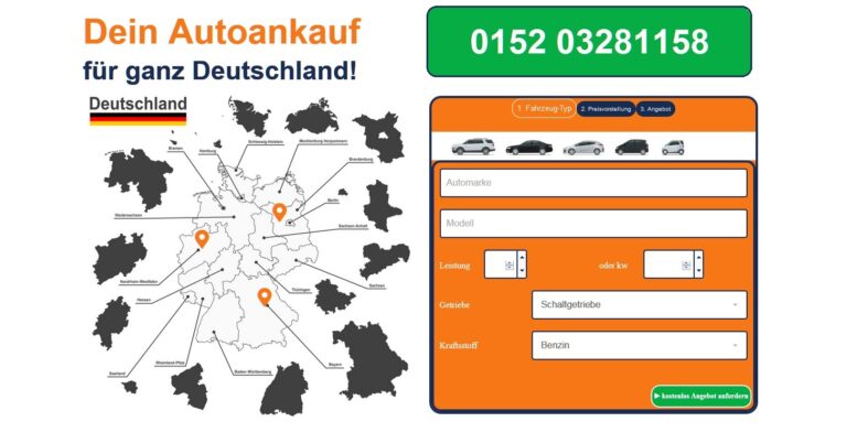 Autoankauf in Lübeck- Auto verkaufen in Lübeck zum Höchstpreis. Kostenlose Abholung in Lübeck
