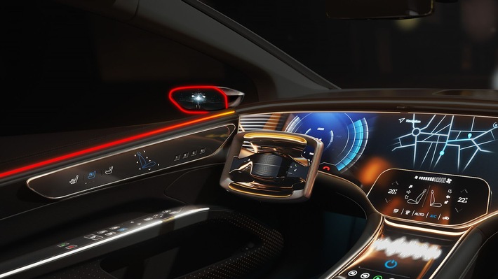 ams OSRAM läutet mit der Einführung einer intelligenten RGB-LED eine neue Ära der dynamischen Ambientebeleuchtung im Fahrzeug ein